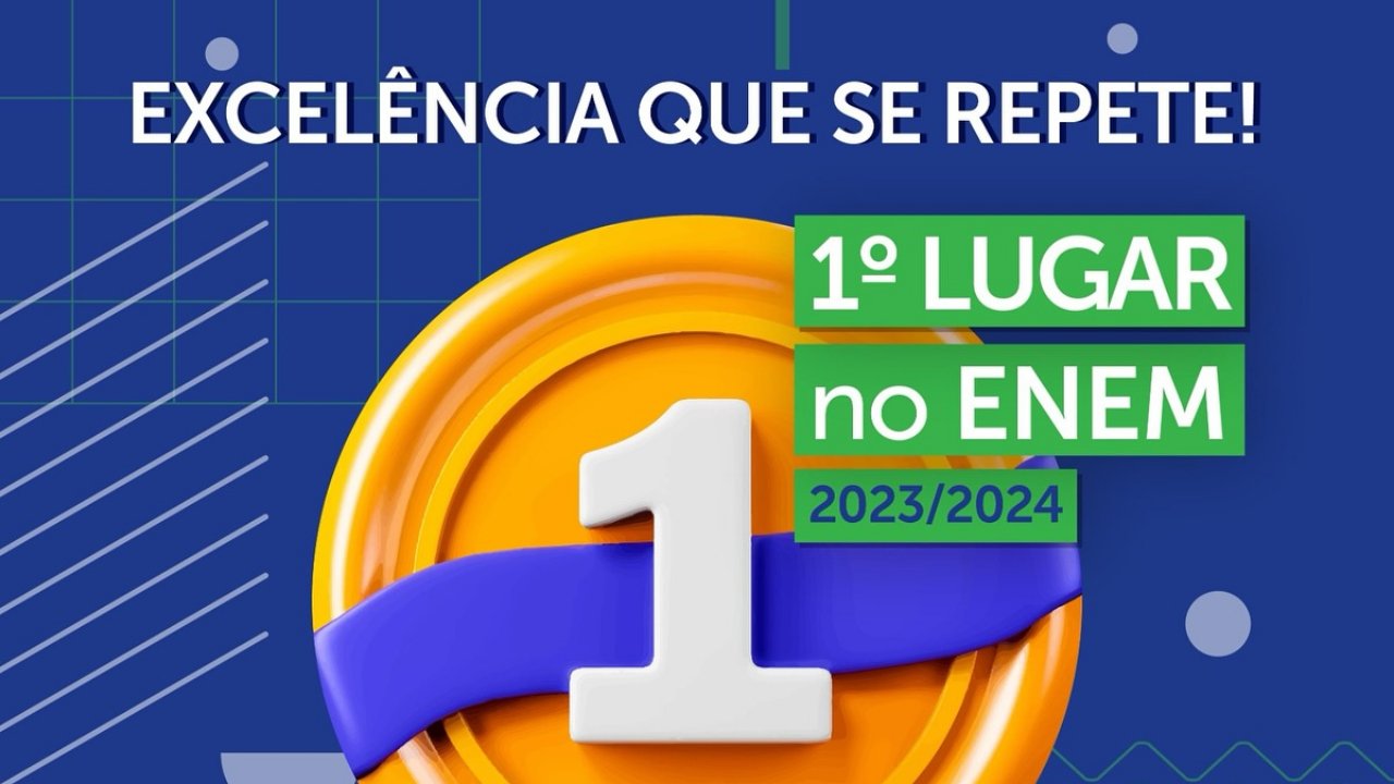 Exame Nacional do Ensino Médio (Enem 2023), o que garantiu ao colégio o 1º lugar em Ubatuba